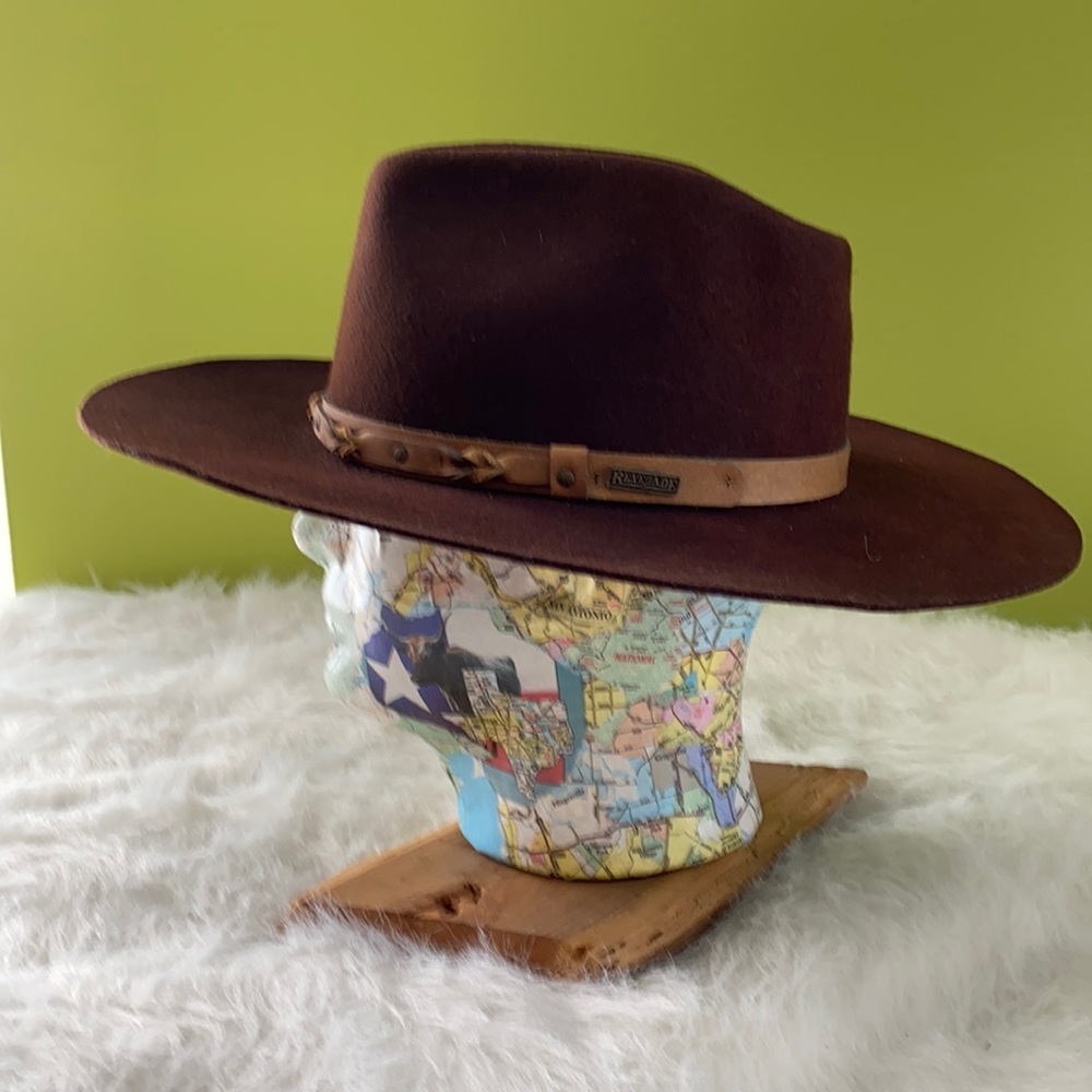Renegade Navarro Cowboy hat- 100% wool with leather hatband